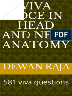 Viva Voce in Head and Neck Anatomy - 581 Viva Questions