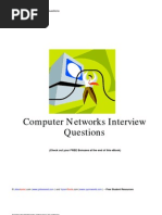 Computer Networks Interview Questions