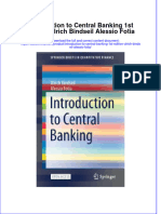 Full Ebook of Introduction To Central Banking 1St Edition Ulrich Bindseil Alessio Fotia Online PDF All Chapter