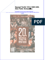 Full Download 20 Yuzyil Siyasal Tarihi 1914 1995 24Th Edition Fahir Armaoglu Online Full Chapter PDF
