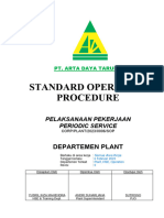 CORP PLANT 2011 0002 SOP Pelaksanaan Pekerjaan Periodic Service