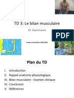 Bilan Musculaire