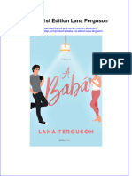 PDF of A Baba 1St Edition Lana Ferguson Full Chapter Ebook