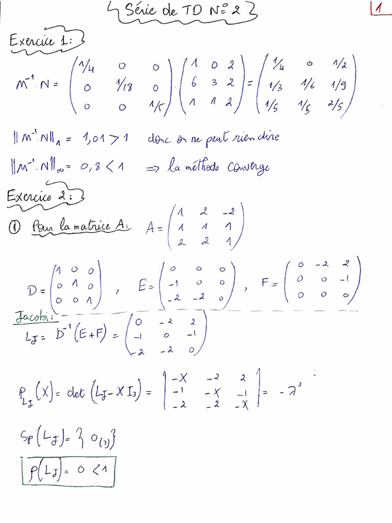 Corrigé TD2 ANUM | PDF