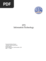 (IT) Information Technology