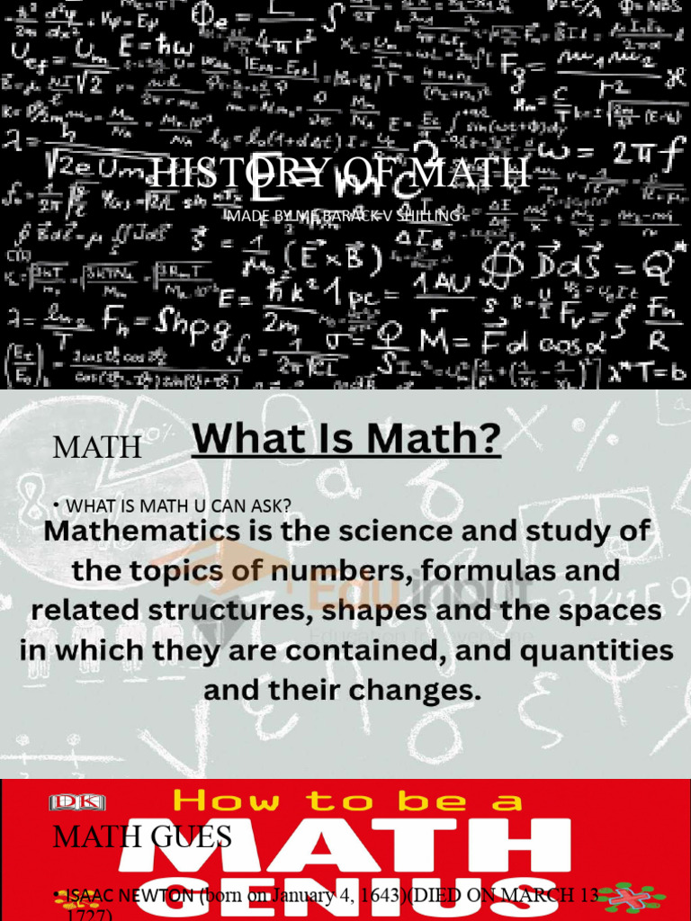 History of Math PDF