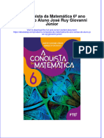 Full Download A Conquista Da Matematica 6O Ano Versao Do Aluno Jose Ruy Giovanni Junior Online Full Chapter PDF
