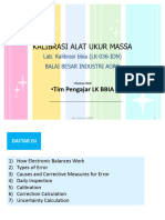 M.1.1 - Pengantar Kalibrasi Timbangan