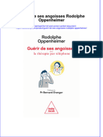 PDF of Guerir de Ses Angoisses Rodolphe Oppenheimer Full Chapter Ebook