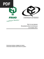 Download Revue de presse - Manifestation nationale contre la hausse des frais de scolarit 10 novembre 2011 by FECQ SN73595470 doc pdf