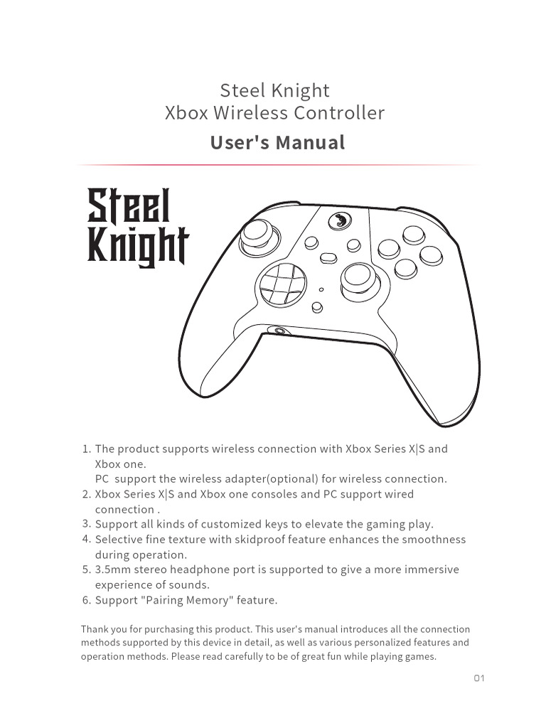 Steel Knight - UserGuide - 230530 | PDF | Video Game Hardware | Electronics