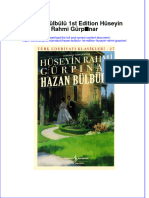 PDF of Hazan Bulbulu 1St Edition Huseyin Rahmi Gurpinar Full Chapter Ebook