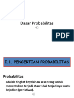 Bab 6a - Dasar Probabilitas