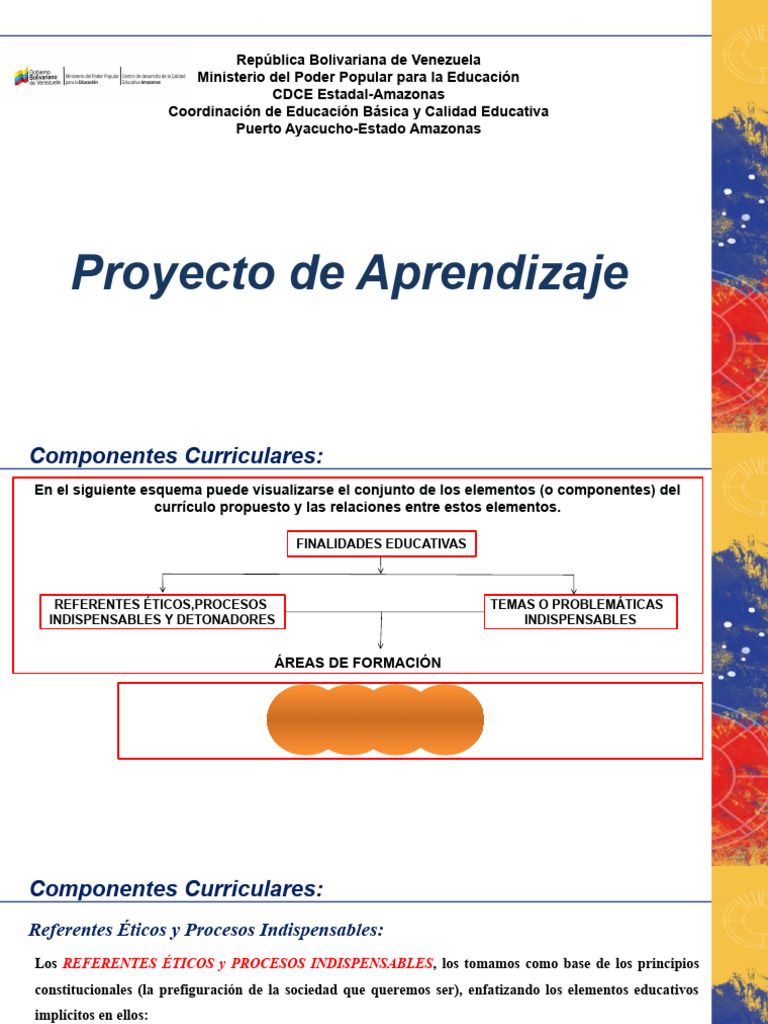 Proyecto de Aprendizaje 2023 - 2024 | PDF | Plan de estudios | Evaluación