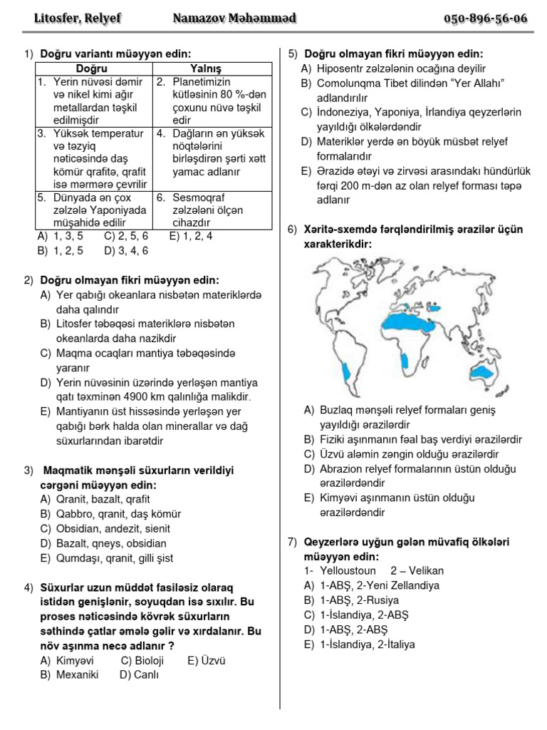 Litosfer - 605 | PDF