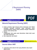 07 Material Requirement Planning