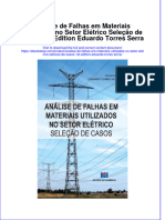 PDF of Analise de Falhas em Materiais Utilizados No Setor Eletrico Selecao de Casos 1St Edition Eduardo Torres Serra Full Chapter Ebook