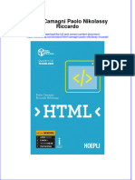 Download pdf of Html Camagni Paolo Nikolassy Riccardo full chapter ebook 