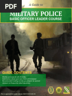 Logistics BOLC Overview and Training | PDF | Logistics | Military Science