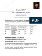 New CV - Shivam Verma