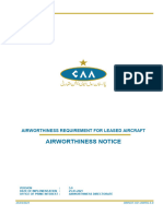 Airworthiness Requirement For Leased Aircraft (Awnot-021-Awrg-5.0)
