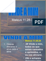 Vinde A Mim - Mensagem PR Josenildo Oliveira