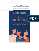 Full Download As Maravilhas Elena Medel Online Full Chapter PDF