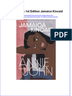 PDF of Annie John 1St Edition Jamaica Kincaid Full Chapter Ebook