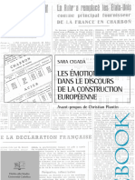 [9788883116049] Cigada - Les emotions dans le discours de la construction europeenne