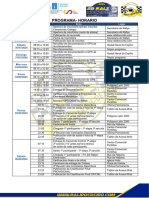 Programa Horario 28 Rali Do Cocido