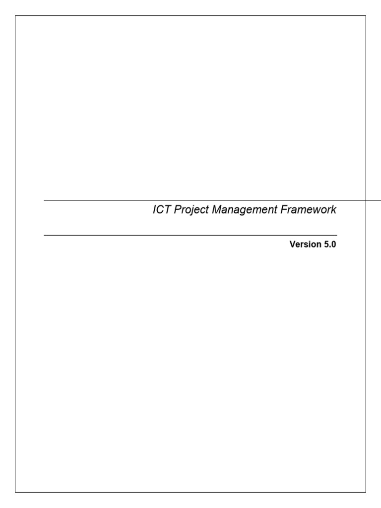 ICT Project Management Guide | PDF | Project Management | Software ...