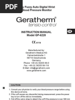 User Manual Geratherm Tensio Control