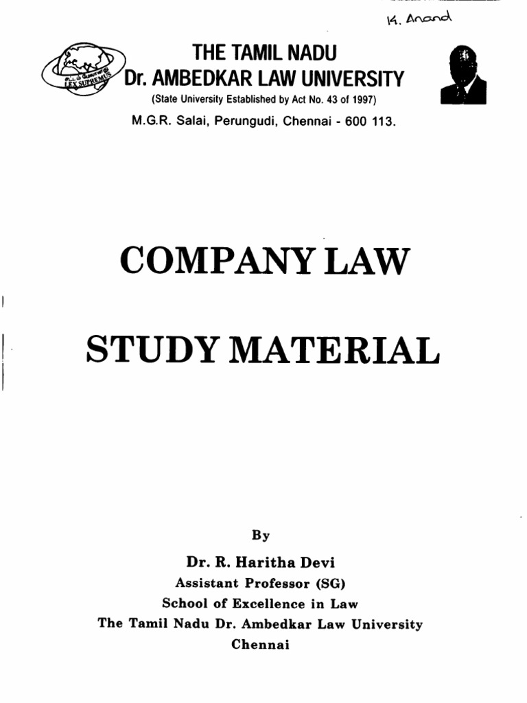 6 Company Law | PDF
