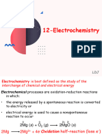 12 Electrochemistry