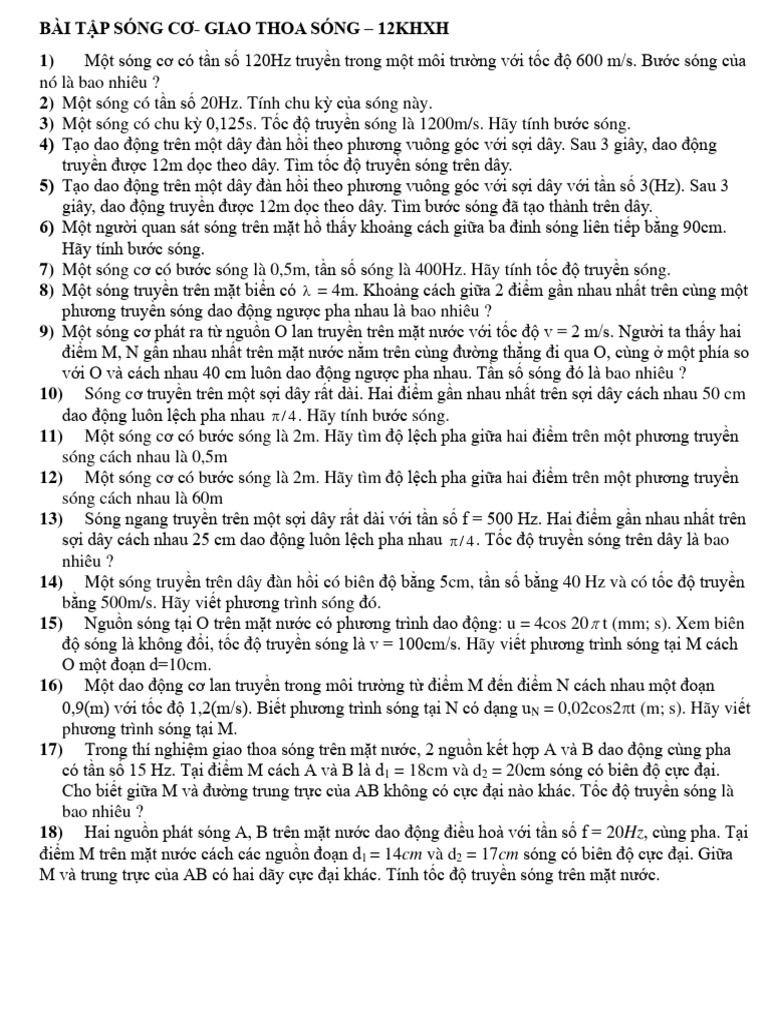 Bai tap song co giao thoa song 12khxh 421d1 pdf