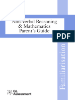 Non-Verbal Reasoning & Maths - Parent's Guide
