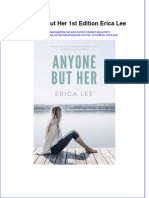 Full Download Anyone But Her 1St Edition Erica Lee Online Full Chapter PDF