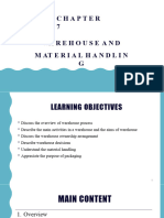 Chapter 7 - Warehouse and Material Handling FULL
