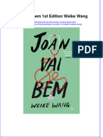 Download pdf of Joan Vai Bem 1St Edition Weike Wang full chapter ebook 