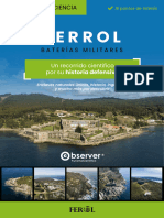 Guía Baterías Militares Del Litoral de Ferrol 2022