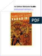 PDF of Karabibik 1St Edition Nabizade Nazim Full Chapter Ebook