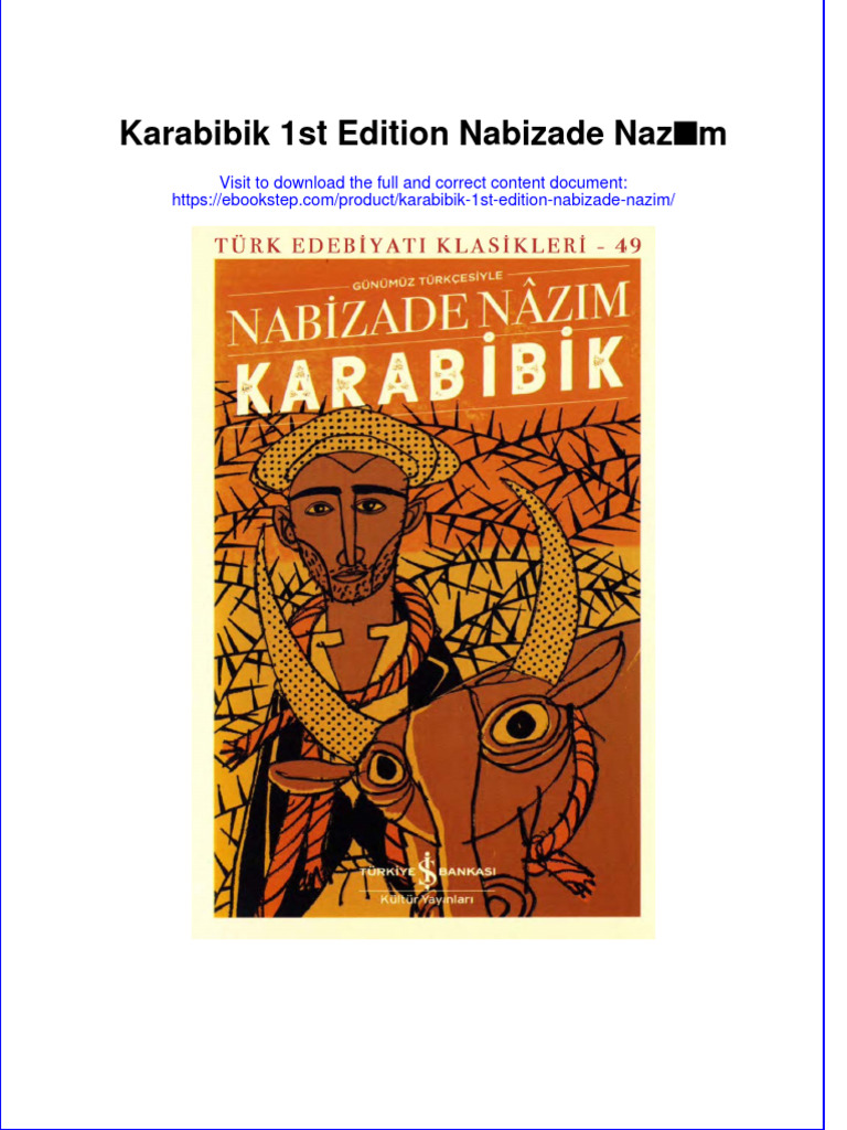 PDF of Karabibik 1St Edition Nabizade Nazim Full Chapter Ebook PDF 
