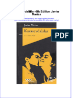 Download pdf of Karasevdalilar 6Th Edition Javier Marias full chapter ebook 