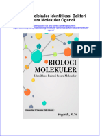 PDF of Biologi Molekuler Identifikasi Bakteri Secara Molekuler Ogandi Full Chapter Ebook
