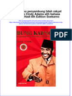 Full Download Bung Karno Penyambung Lidah Rakyat Indonesia Cindy Adams Alih Bahasa Syamsu Hadi 6Th Edition Soekarno Online Full Chapter PDF