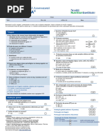 Mini Avaliação Nutricional MNA | PDF