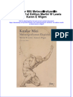 PDF of Kitalar Miti Metacografyanin Elestirisi 1St Edition Martin W Lewis Karen E Wigen Full Chapter Ebook