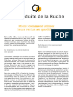 01 RUCHE Comment Utiliser Miel