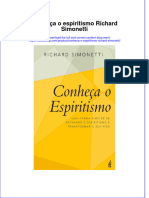 full download Conheca O Espiritismo Richard Simonetti online full chapter pdf 