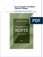 Full Download Atrapados en La Mente 1St Edition Manuel Villegas Online Full Chapter PDF
